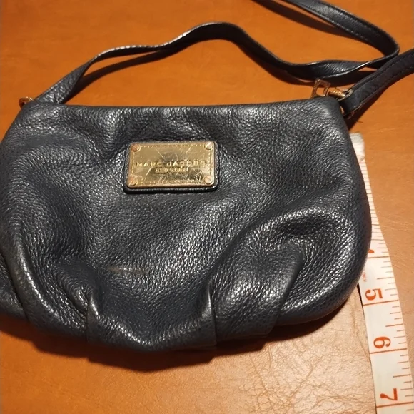 Marc Jacobs Gray Leather Shoulder Bag - Picture 10 of 14
